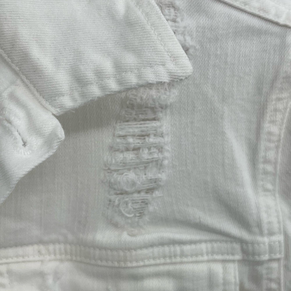 Current/Elliott Cream Jean Jacket - Picture 3 of 11